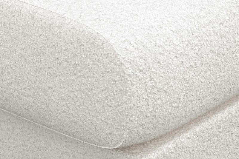 Trend Lyx Fotpall - Vit|Bouclé - Möbler - Fåtölj & stolar - Pall & puff - Fotpallar