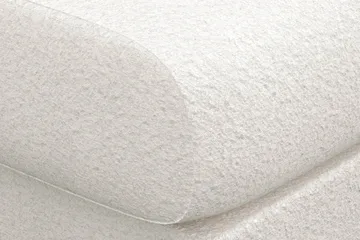 Trend Lyx Fotpall - Vit|Bouclé - Möbler - Fåtölj & stolar - Pall & puff - Fotpallar