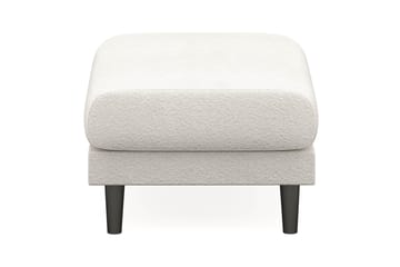 Trend Lyx Fotpall - Vit|Bouclé - Möbler - Fåtölj & stolar - Pall & puff - Fotpallar