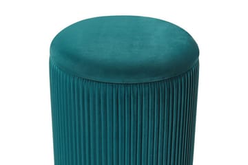 Trumelet Fotpall med Förvaring 2-pack - Blå - Möbler - Fåtölj & stolar - Pall & puff - Fotpallar