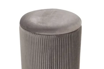 Trumelet Fotpall med Förvaring 2-pack - Grå - Möbler - Fåtölj & stolar - Pall & puff - Fotpallar