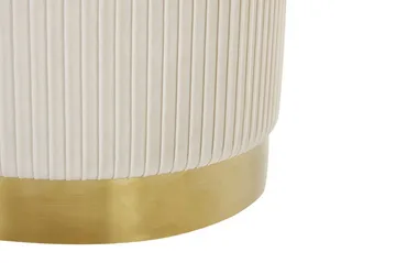 Trumelet Fotpall med Förvaring 2-pack - Vit - Möbler - Fåtölj & stolar - Pall & puff - Fotpallar