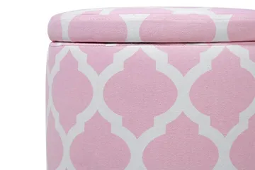 Tunica Fotpall 35|30 cm - Rosa - Möbler - Fåtölj & stolar - Pall & puff - Fotpallar