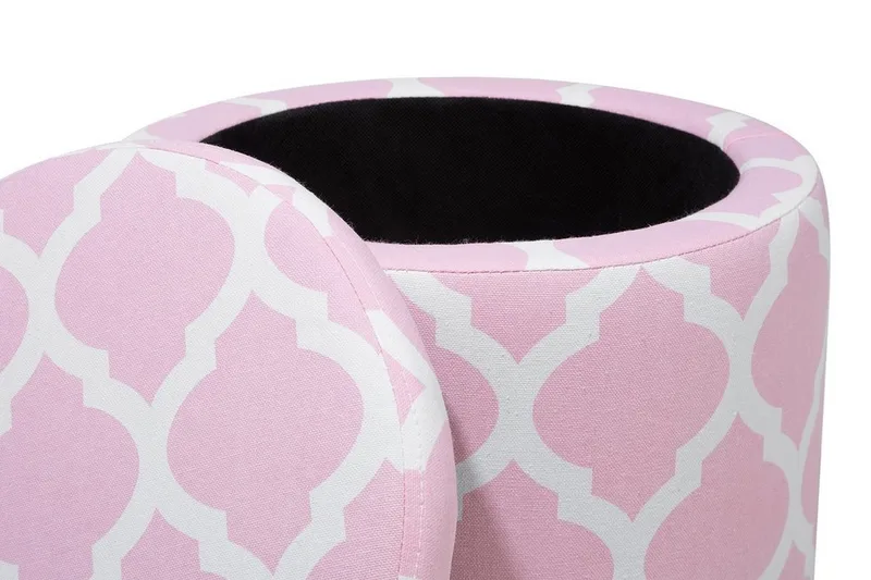 Tunica Fotpall 35|30 cm - Rosa - Möbler - Fåtölj & stolar - Pall & puff - Fotpallar