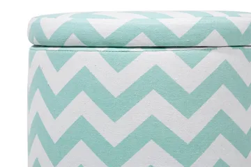 Tunica Fotpall 35|35 cm - Grön - Möbler - Fåtölj & stolar - Pall & puff - Fotpallar