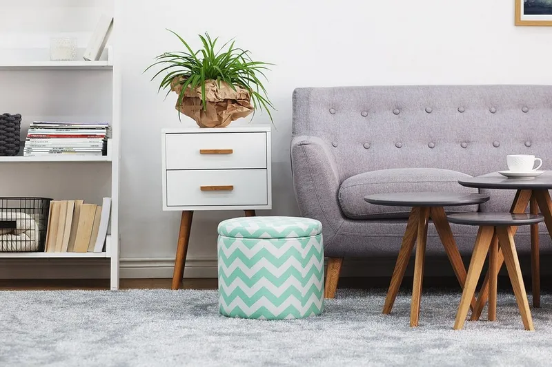 Tunica Fotpall 35|35 cm - Grön - Möbler - Fåtölj & stolar - Pall & puff - Fotpallar