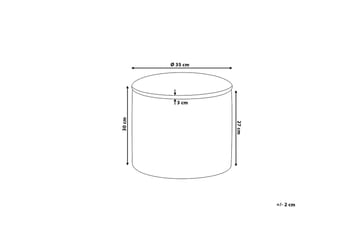 Tunica Fotpall 35|35 cm - Grön - Möbler - Fåtölj & stolar - Pall & puff - Fotpallar