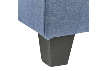 Fotpall Unstad Blå/Svart - Blå/Svart - Möbler - Fåtölj & stolar - Pall & puff - Fotpallar