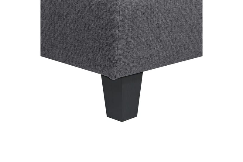 Fotpall Unstad Mörkgrå/svart - Mörkgrå/svart - Möbler - Fåtölj & stolar - Pall & puff - Fotpallar