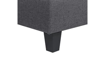 Fotpall Unstad Mörkgrå/svart - Mörkgrå/svart - Möbler - Fåtölj & stolar - Pall & puff - Fotpallar