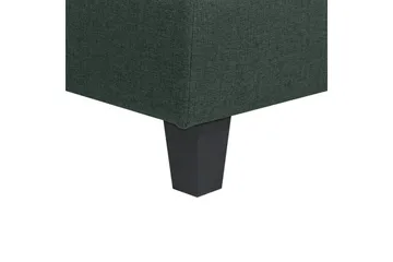 Fotpall Unstad Mörkgrön/Svart - Mörkgrön/Svart - Möbler - Fåtölj & stolar - Pall & puff - Fotpallar