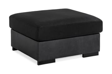 Vanlig fotpall Scandinavian Choice Cuba Fotpall Vintage 2, Porto 5, Black - Möbler - Fåtölj & stolar - Pall & puff - Fotpallar