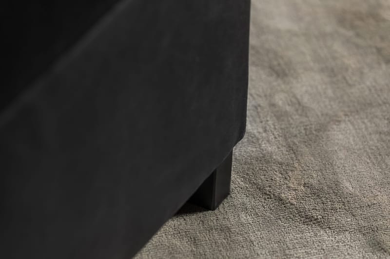 Vanlig fotpall Scandinavian Choice Cuba Fotpall Vintage 2, Porto 5, Black - Möbler - Fåtölj & stolar - Pall & puff - Fotpallar