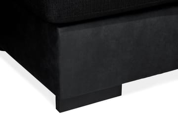 Vanlig fotpall Scandinavian Choice Cuba Fotpall Vintage 2, Porto 5, Black - Möbler - Fåtölj & stolar - Pall & puff - Fotpallar