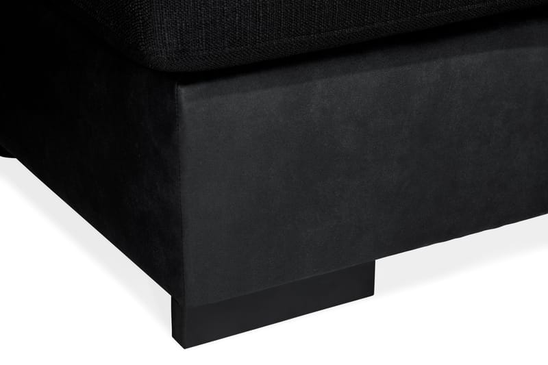 Vanlig fotpall Scandinavian Choice Cuba Fotpall Vintage 2, Porto 5, Black - Möbler - Fåtölj & stolar - Pall & puff - Fotpallar