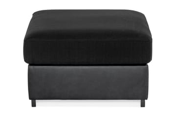 Vanlig fotpall Scandinavian Choice Cuba Fotpall Vintage 2, Porto 5, Black - Möbler - Fåtölj & stolar - Pall & puff - Fotpallar