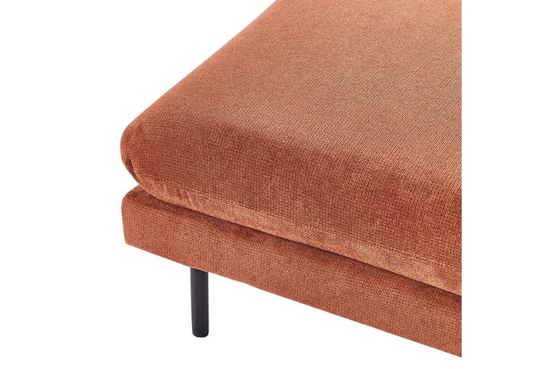 Fotpall Vinterbro Brun/Svart, Chenille - Brun/Svart, Chenille - Möbler - Fåtölj & stolar - Pall & puff - Fotpallar