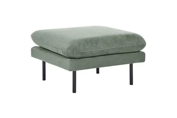 Fotpall Vinterbro Grön/Svart, Polyester