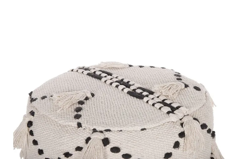 Youness Fotpall - Beige - Möbler - Fåtölj & stolar - Pall & puff - Fotpallar