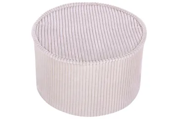 Fotpall Zikria Beige - Beige - Möbler - Fåtölj & stolar - Pall & puff - Sittpuff