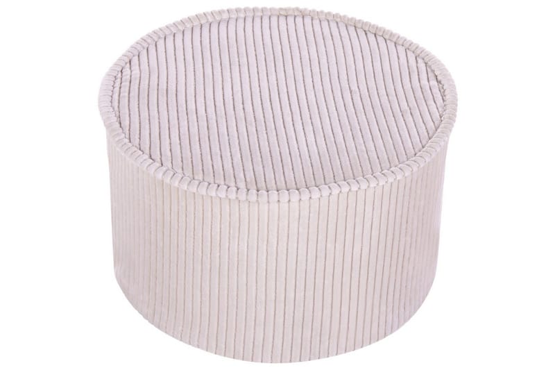 Fotpall Zikria Beige - Beige - Möbler - Fåtölj & stolar - Pall & puff - Sittpuff