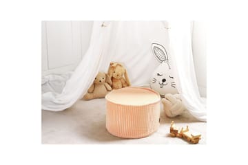 Fotpall Zikria Rosa - Rosa - Möbler - Fåtölj & stolar - Pall & puff - Sittpuff