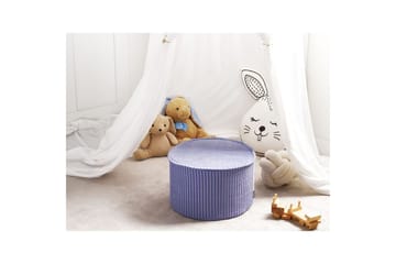 Fotpall Zikria Violett - Violett - Möbler - Fåtölj & stolar - Pall & puff - Sittpuff
