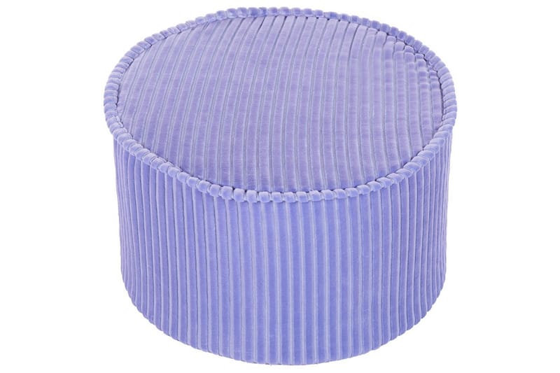 Fotpall Zikria Violett - Violett - Möbler - Fåtölj & stolar - Pall & puff - Sittpuff