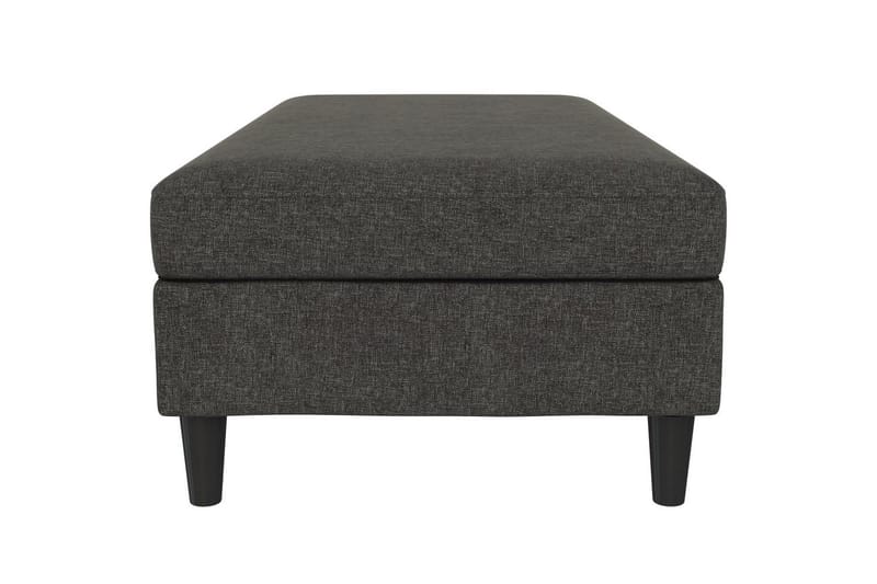 Fotpall/pall Hartford Antracit, Linnetyg Utseende (100% Polyester - Antracit, Linnetyg Utseende (100% Polyester - Möbler - Fåtölj & stolar - Pall & puff - Fotpallar