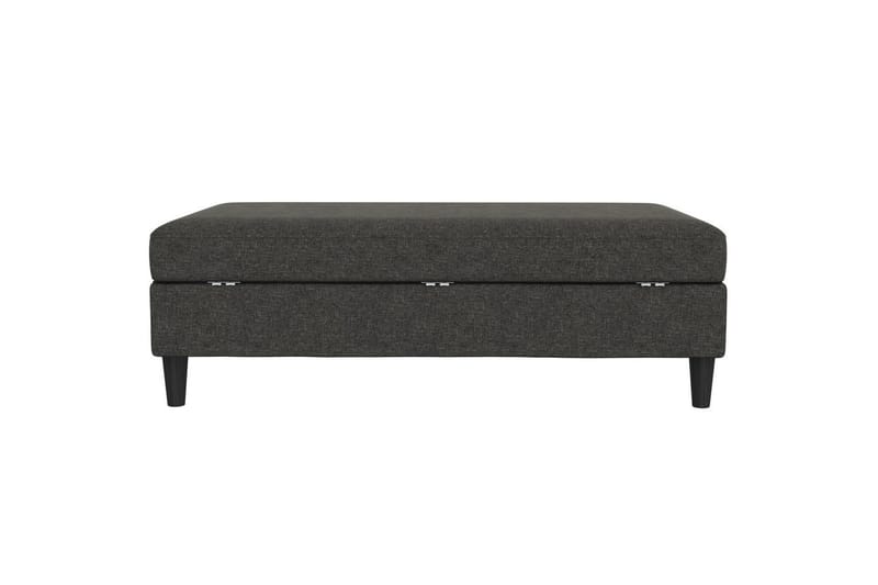 Fotpall/pall Hartford Antracit, Linnetyg Utseende (100% Polyester - Antracit, Linnetyg Utseende (100% Polyester - Möbler - Fåtölj & stolar - Pall & puff - Fotpallar