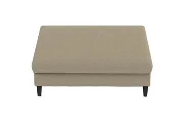 Fotpall/pall Hartford Brun, Linnetyg Utseende (100% Polyester - Brun, Linnetyg Utseende (100% Polyester - Möbler - Fåtölj & stolar - Pall & puff - Fotpallar