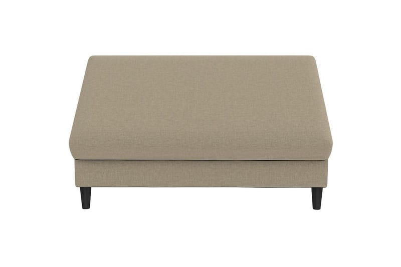 Fotpall/pall Hartford Brun, Linnetyg Utseende (100% Polyester - Brun, Linnetyg Utseende (100% Polyester - Möbler - Fåtölj & stolar - Pall & puff - Fotpallar