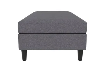 Fotpall/pall Hartford Grå, Linnetyg Utseende (100% Polyester - Grå, Linnetyg Utseende (100% Polyester - Möbler - Fåtölj & stolar - Pall & puff - Fotpallar
