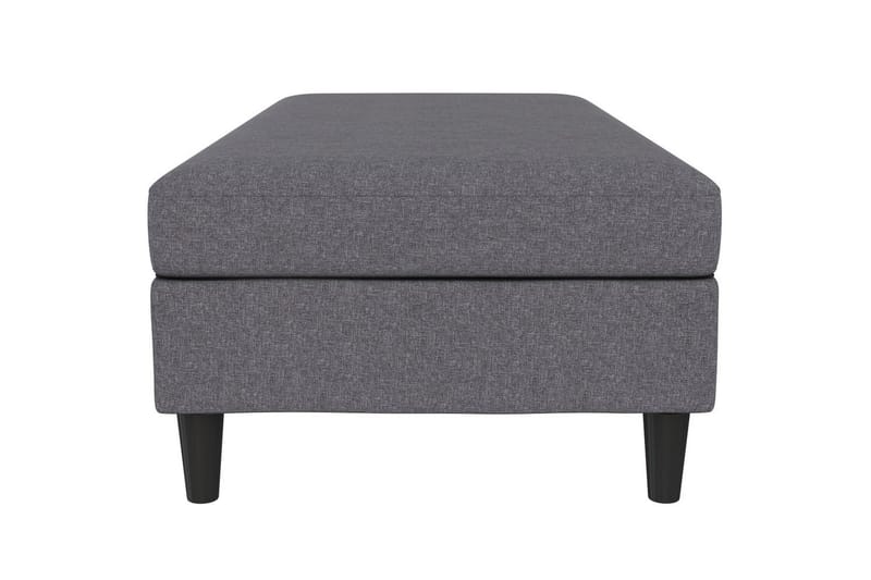 Fotpall/pall Hartford Grå, Linnetyg Utseende (100% Polyester - Grå, Linnetyg Utseende (100% Polyester - Möbler - Fåtölj & stolar - Pall & puff - Fotpallar