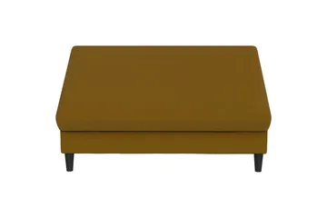 Fotpall/pall Hartford Gul, Linnetyg Utseende (100% Polyester - Gul, Linnetyg Utseende (100% Polyester - Möbler - Fåtölj & stolar - Pall & puff - Fotpallar