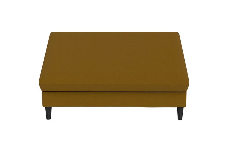 Fotpall/pall Hartford Gul, Linnetyg Utseende (100% Polyester - Gul, Linnetyg Utseende (100% Polyester - Möbler - Fåtölj & stolar - Pall & puff - Fotpallar