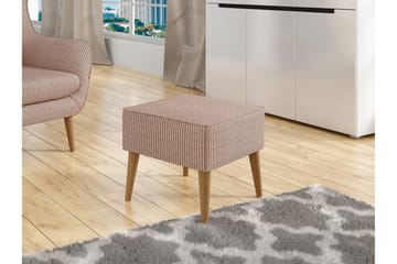 Gabi Fotpall 45 cm - Rosa - Möbler - Fåtölj & stolar - Pall & puff - Fotpallar