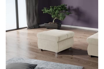 Gamal Fotpall 60 cm - Beige - Möbler - Fåtölj & stolar - Pall & puff - Fotpallar