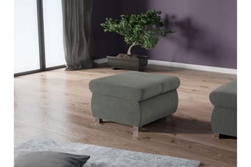 Gamal Fotpall 60 cm - Grå - Möbler - Fåtölj & stolar - Pall & puff - Fotpallar