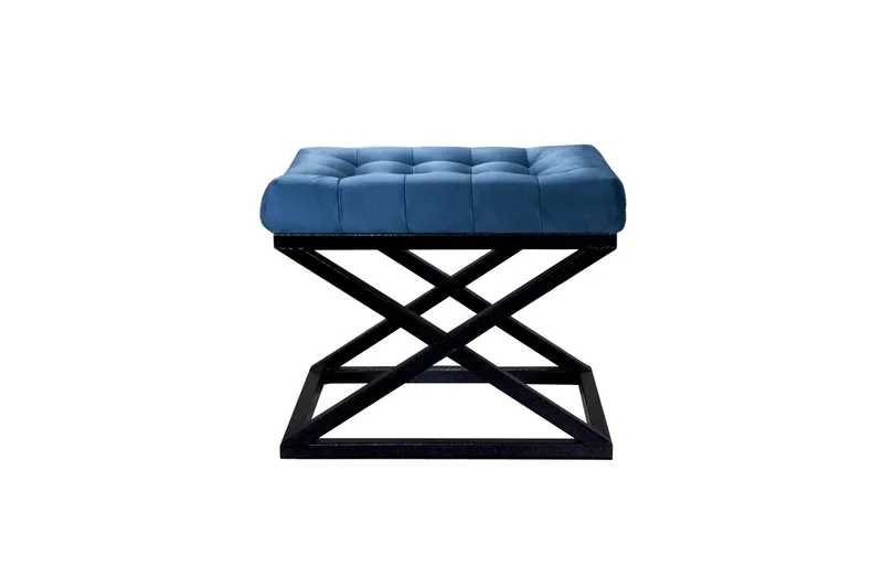 Gillie Sittpuff 40 cm, Marinblå/Svart