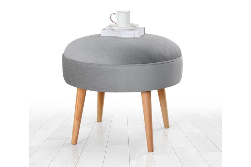 Graysen Sittpuff 52 cm, Grå