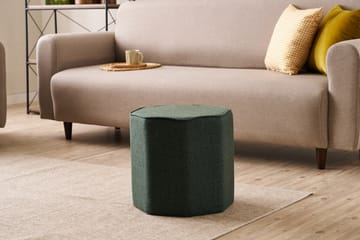 Gwendolyn Sittpuff 40 cm - Grön - Möbler - Fåtölj & stolar - Pall & puff - Sittpuff