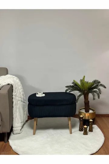 Heba Sittpuff med förvaring 60 cm - Möbler - Fåtölj & stolar - Pall & puff - Sittpuff