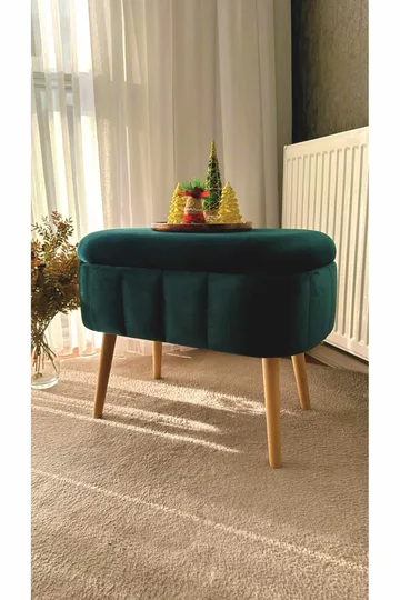 Heba Sittpuff med förvaring 60 cm - Möbler - Fåtölj & stolar - Pall & puff - Sittpuff