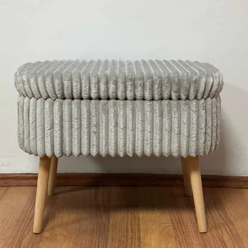 Heba Sittpuff med förvaring 60 cm - Möbler - Fåtölj & stolar - Pall & puff - Sittpuff
