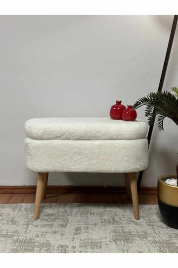 Heba Sittpuff med förvaring 60 cm - Möbler - Fåtölj & stolar - Pall & puff - Sittpuff