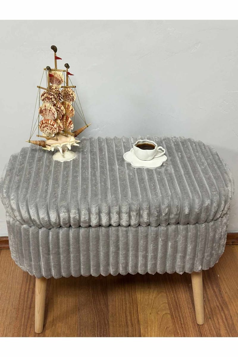 Heba Sittpuff med förvaring 60 cm - Möbler - Fåtölj & stolar - Pall & puff - Sittpuff