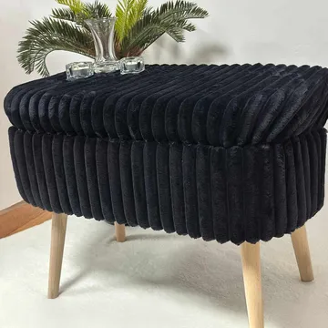 Heba Sittpuff med förvaring 60 cm - Möbler - Fåtölj & stolar - Pall & puff - Sittpuff