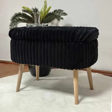 Heba Sittpuff med förvaring 60 cm - Möbler - Fåtölj & stolar - Pall & puff - Sittpuff
