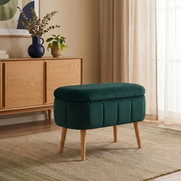 Heba Sittpuff med förvaring 60 cm - Möbler - Fåtölj & stolar - Pall & puff - Sittpuff